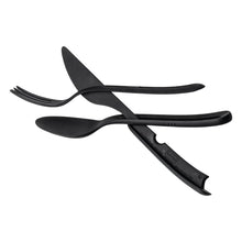 Cutlery Set TRICKY BLACK by Silwy - Everything Caravans