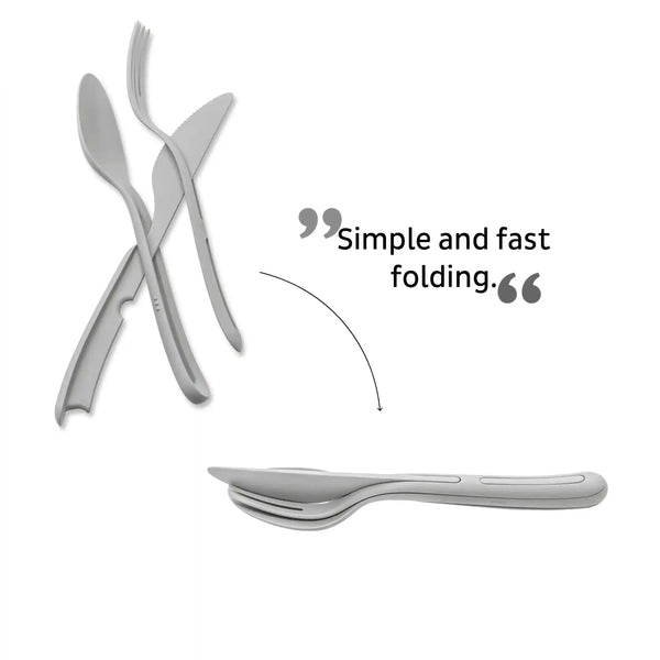 Cutlery Set TRICKY GREY by Silwy - Everything Caravans
