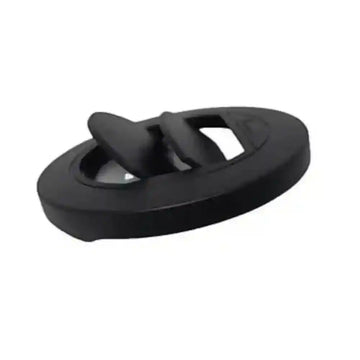DE020 75mm Vent Duct Plate Closable Black German