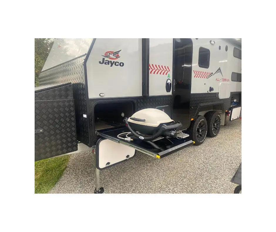 560mm wide Tunnel Boot Draw Slide x 1000mm Long - Everything Caravans