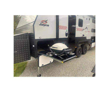560mm wide Tunnel Boot Draw Slide x 1000mm Long - Everything Caravans