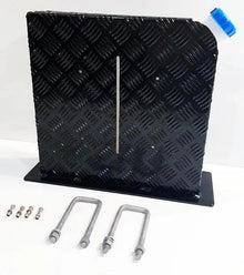 Diesel Tank Cover Black - Base Mount Right Hand Side - Everything Caravans