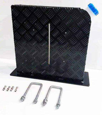 Diesel Tank Cover Black - Base Mount Right Hand Side - Everything Caravans