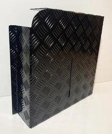 Diesel Tank Cover Black - Face Mount Left Hand Side - Everything Caravans