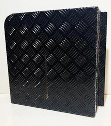 Diesel Tank Cover Black - Face Mount Left Hand Side - Everything Caravans