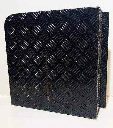 Diesel Tank Cover Black - Face Mount Left Hand Side - Everything Caravans