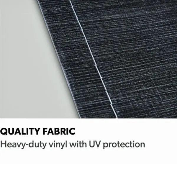 Dometic 8700 Awning - 11ft Charcoal Black - Fabric on Roll (No Arms) - Everything Caravans