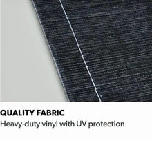 Dometic 8700 Awning - 11ft Charcoal Black - Fabric on Roll (No Arms) - Everything Caravans