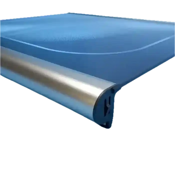 Dometic Glass Lid Suits Smev400 Series Black - Curved End - Everything Caravans