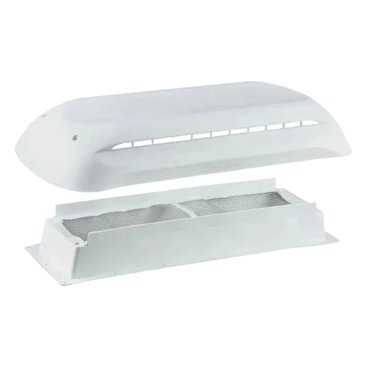 Dometic Motorhome Roof Vent Set - Frame and Cap - White Dometic