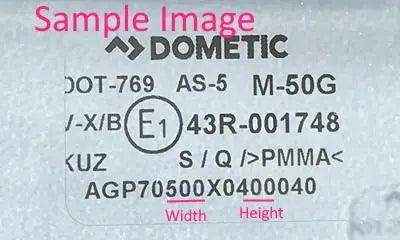 Dometic Sietz Window Stay (Pair) for 500mm High Windows Sk4 BG41300-500 - Everything Caravans