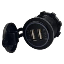 Dual USB 4.2A Charging Panel Mount Socket - Everything Caravans