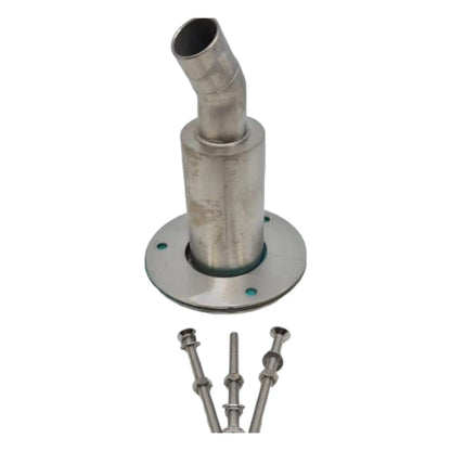 ECP Diesel Heater Exhaust Adaptor for Marine and Slideons - Everything Caravans