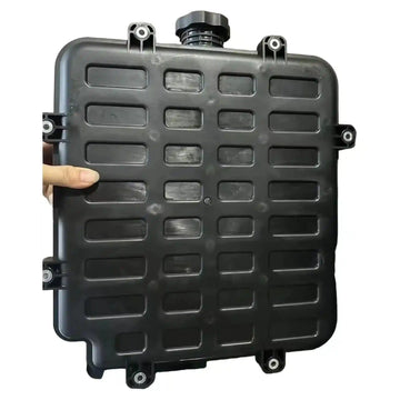 ECP Diesel Heater Tank Black 8 Litre Lockable - Everything Caravans