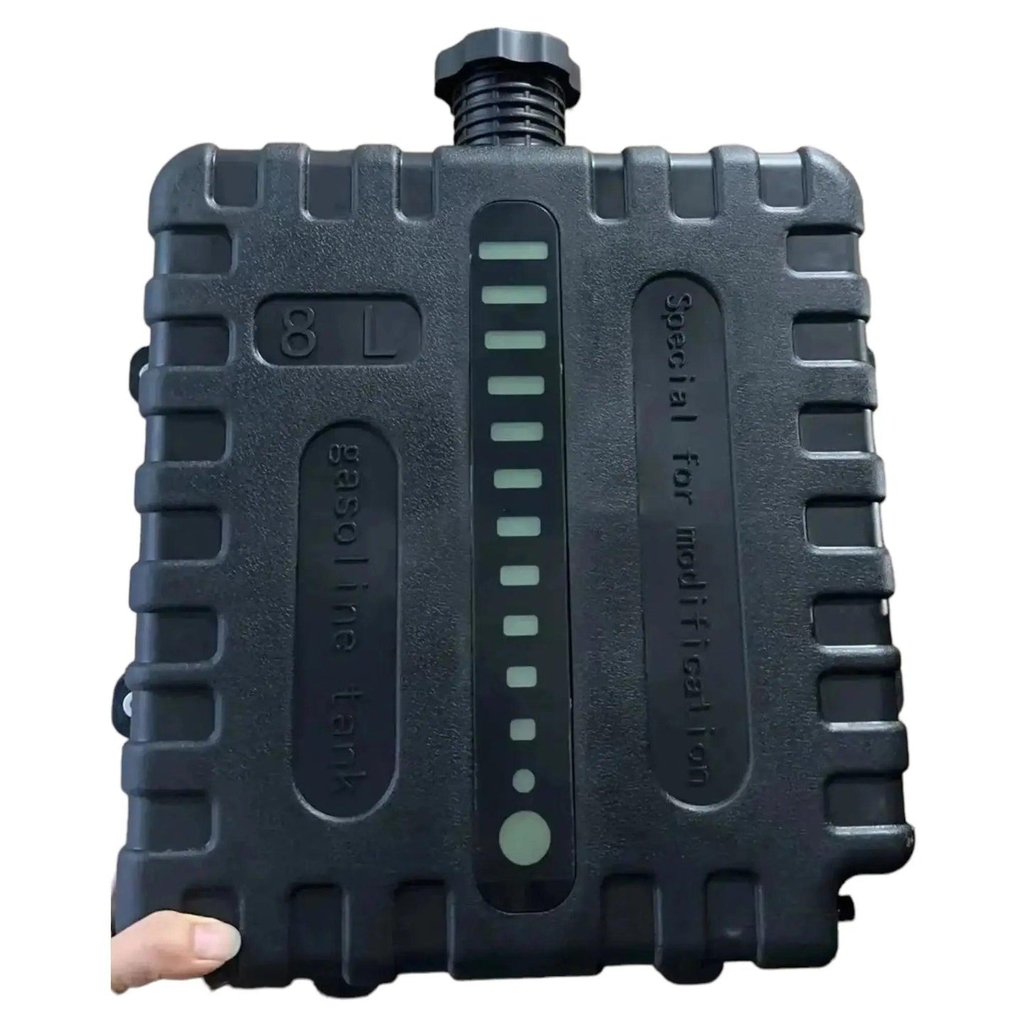 ECP Diesel Heater Tank Black 8 Litre Screw Cap - Everything Caravans
