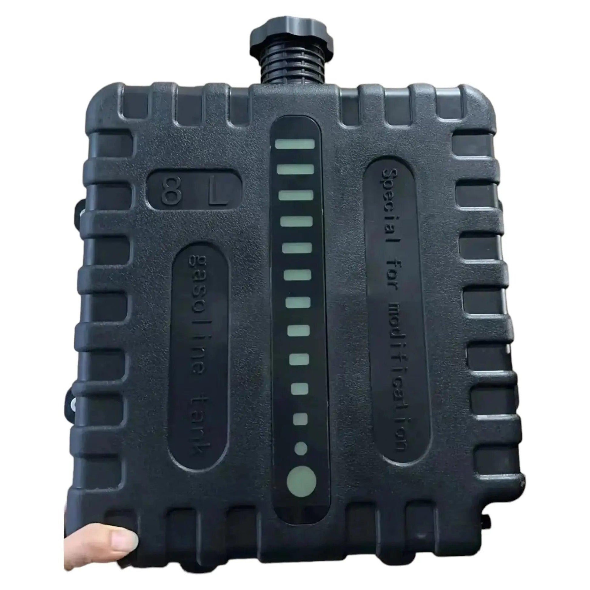 ECP Diesel Heater Tank Black 8 Litre Screw Cap - Everything Caravans
