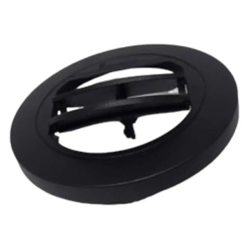 Eberspacher 60mm 65mm Vent Duct Plate Closable Black 221000010072 - Everything Caravans