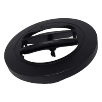 Eberspacher 60mm 65mm Vent Duct Plate Closable Black 221000010072 - Everything Caravans