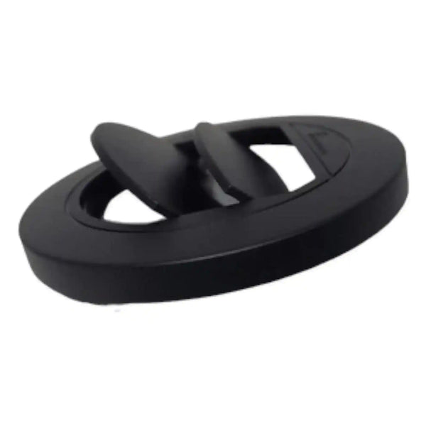 Eberspacher 60mm 65mm Vent Duct Plate Closable Black 221000010072 - Everything Caravans