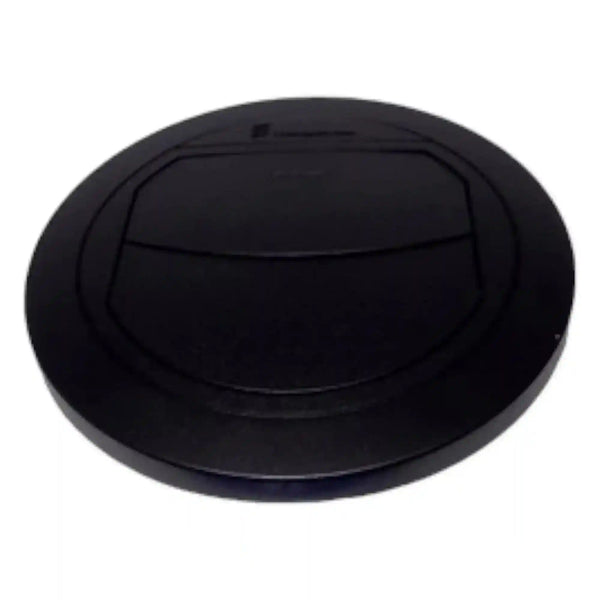 Eberspacher 75mm 80mm Vent Duct Plate Closable Black 221000010076 - Everything Caravans