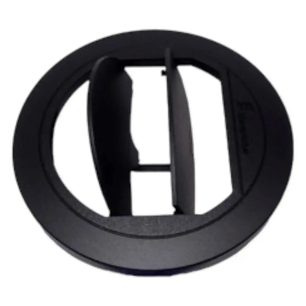 Eberspacher 75mm 80mm Vent Duct Plate Closable Black 221000010076 - Everything Caravans
