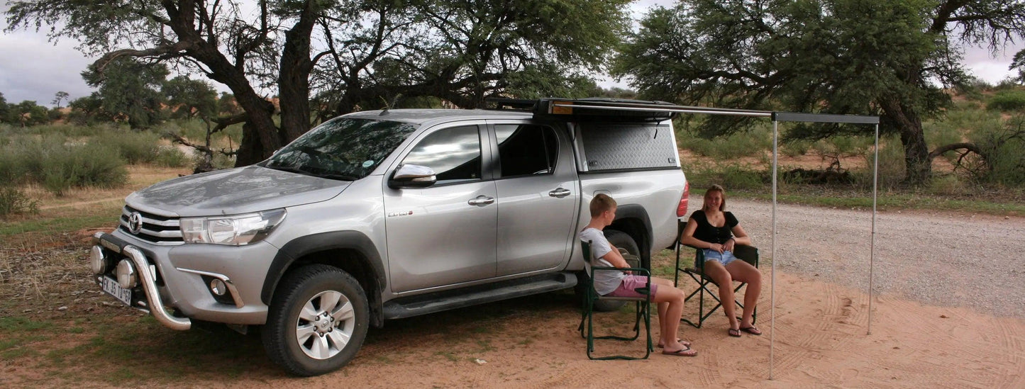 Eezi-Awn Lite Bag Awning 2000mm Grey Edition - Made in South Africa - Black Friday Sale - Everything Caravans