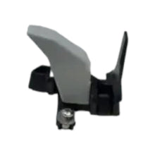 Endcap Leadrail Left Hand Anthracite PW1500 - Black - Everything Caravans