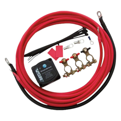Enerdrive Dual Battery Kit 12v Full Install Kit - Everything Caravans