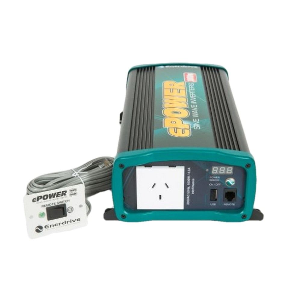Enerdrive EN1110S ePOWER 1000W 12V PSW Inverter Enerdrive