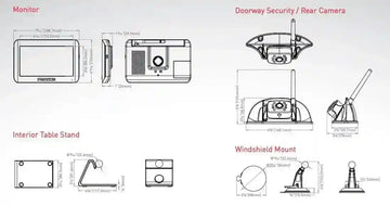 Furrion Vision S Rear-Vision Camera and 7" Display - Digital Wireless - Everything Caravans