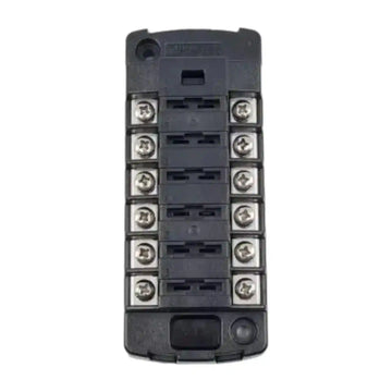 Fuse Block ST Blade 6 Circuit independent Power Source - Everything Caravans