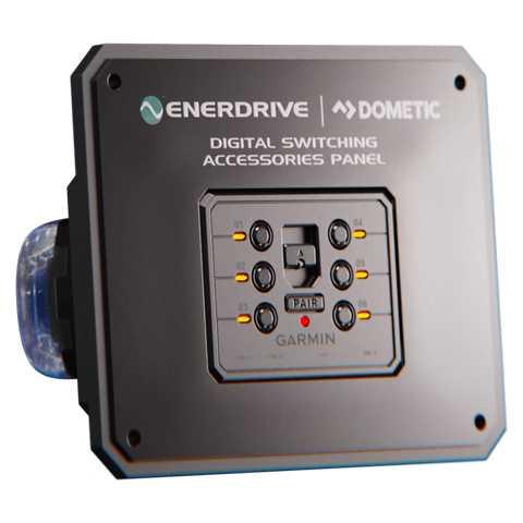 Garmin Digital Enerdrive Switching Panel W175mm x H140mm - Everything Caravans