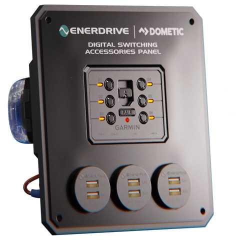 Garmin Digital Switching Panel W175mm x H180mm - Everything Caravans
