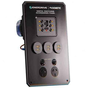 Garmin Digital Switching Panel W175mm x H265mm with Gpo - Everything Caravans