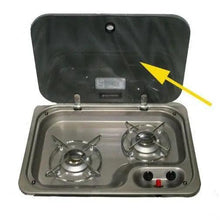 Glass Lid Only to Suit 2 Burner Cramer Cooker - Everything Caravans
