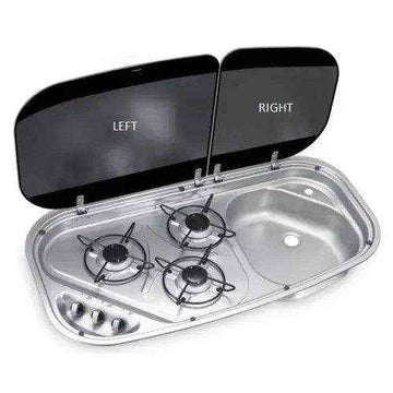 Glass Lid Right Hand Side 3B Combo Cramer 39400 - Everything Caravans