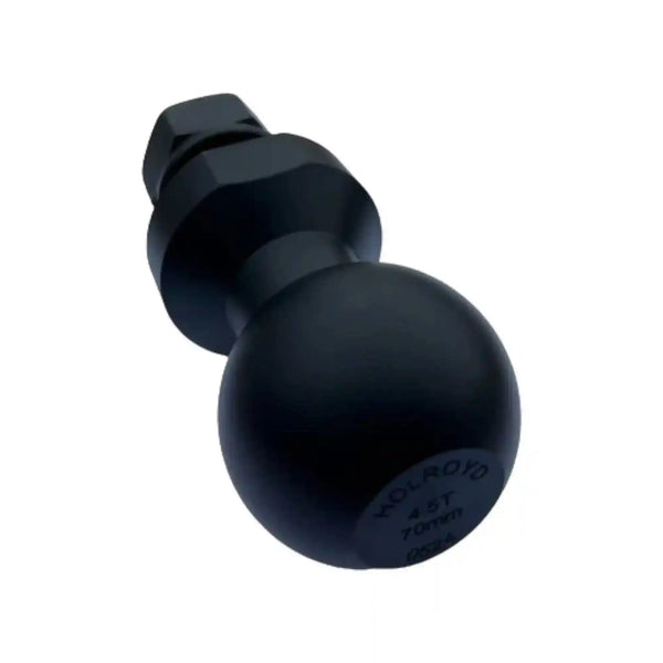 Holroyd BMPRO Tow Ball 70mm Matte Black - 4500kg - Everything Caravans