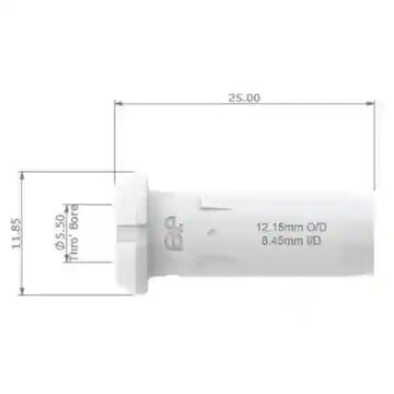 JG Watermark Tube insert 12mm Bag of 10 - Everything Caravans