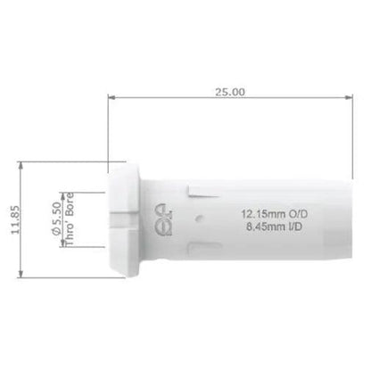 JG Watermark Tube insert 12mm Bag of 10 - Everything Caravans