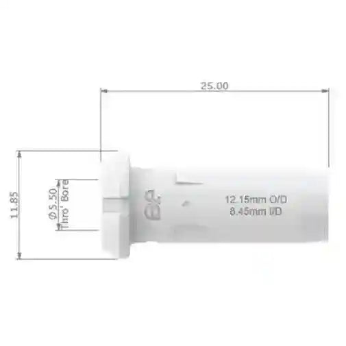 JG Watermark Tube insert 12mm - Each - Everything Caravans