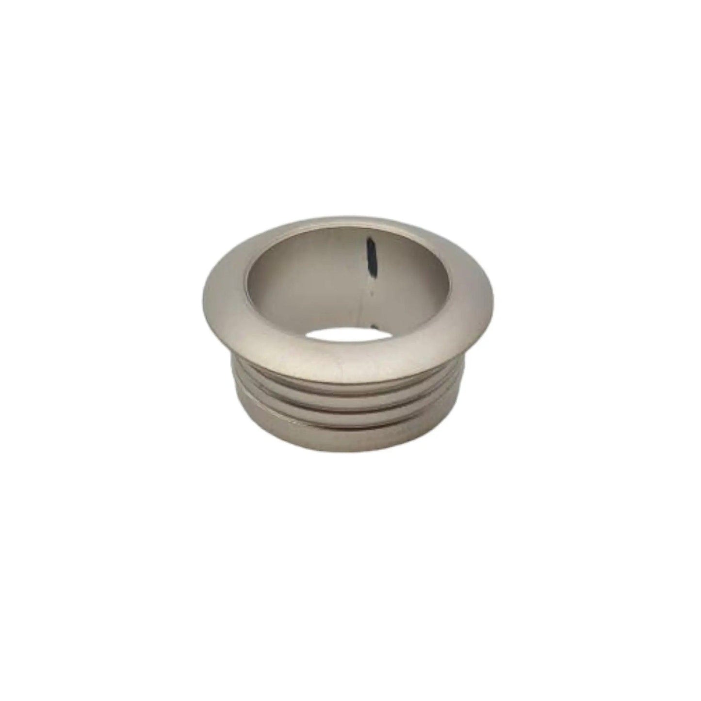 Jayco Push Catch Rosette Only Nickel 19mm - Everything Caravans