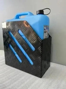 Jerry Can Holder 20l Black Left Hand - Everything Caravans