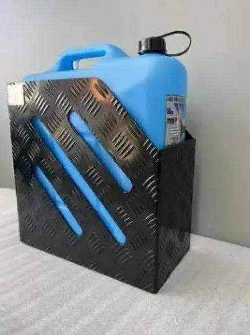 Jerry Can Holder 20l Black Left Hand - Everything Caravans