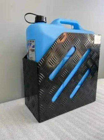 Jerry Can Holder 20l Black Right Hand - Everything Caravans