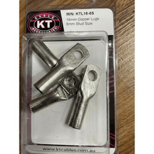 KTL16-8S 16mm Lugs - 8mm Stud Pack of 4 - 1