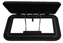 Large Scupper Vent Black - Alloy - Everything Caravans