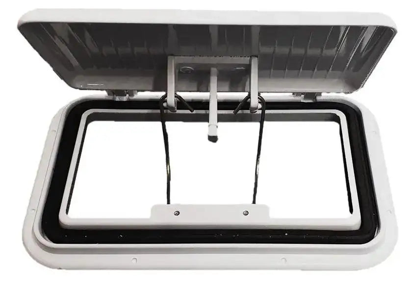 Large Scupper Vent White - Alloy - Everything Caravans