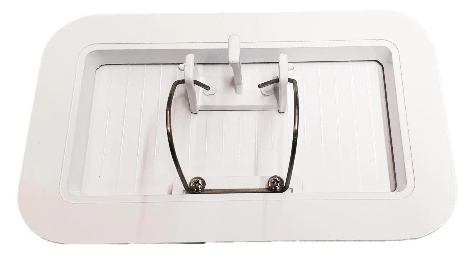 Large Scupper Vent White - Alloy - Everything Caravans