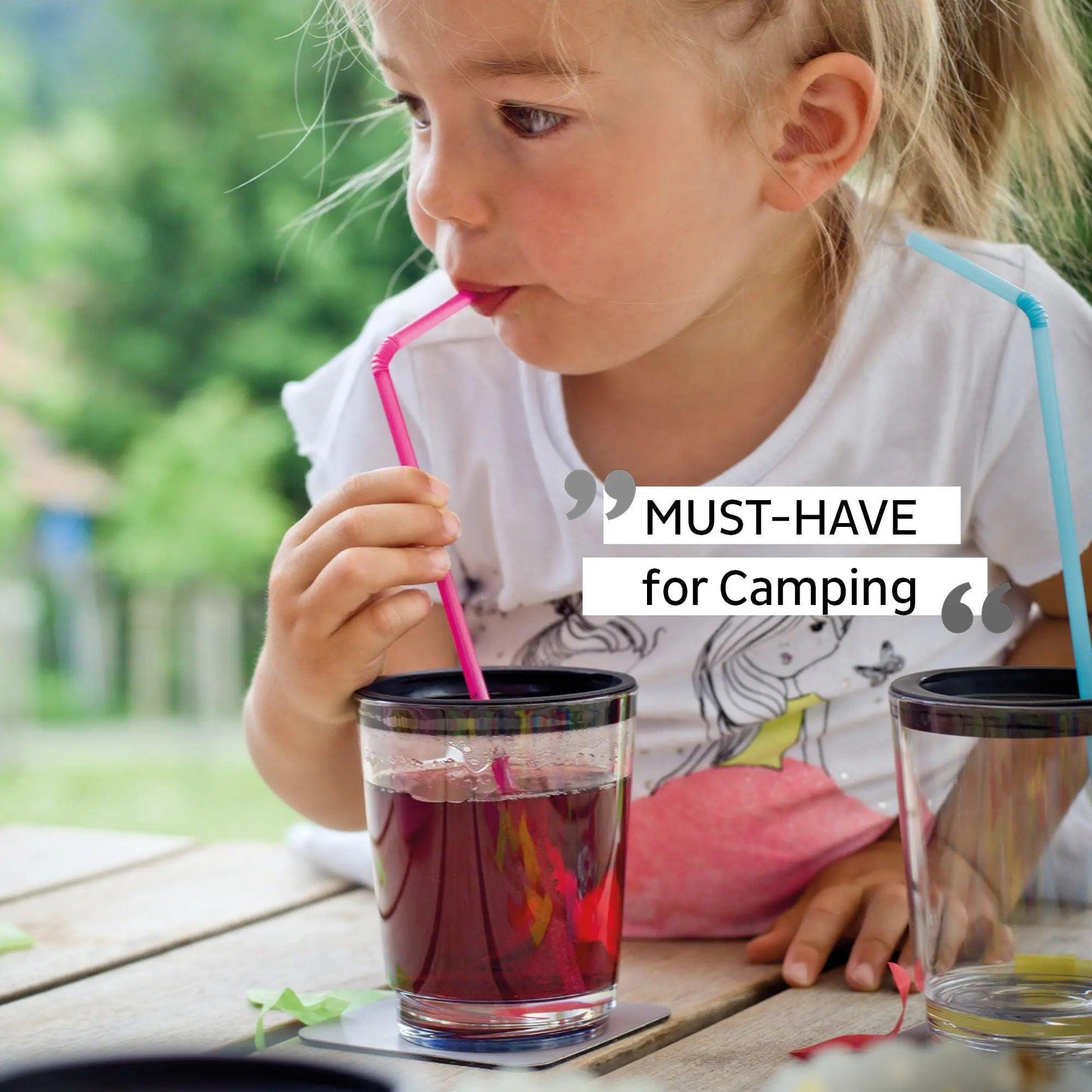 Lid with straw hole for Magnetic Drinking Cup By Silwy - Everything Caravans