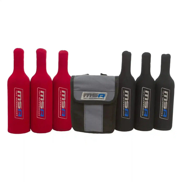 MSA 4X4 Wine Bottle Tubes with Canvas Storage Bag - Everything Caravans